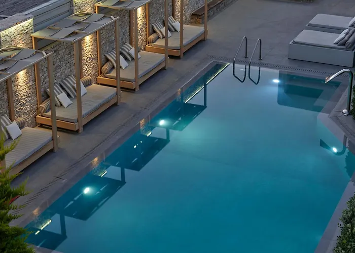 Hotell Mykonos Kosmoplaz Platys Gialos (Mykonos)